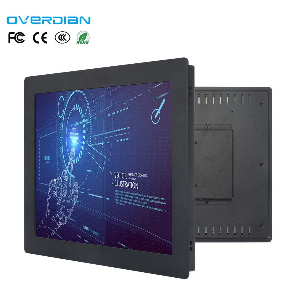 Factory Direct Sales 10.4 Inch  Android Touch Screen All In One Panel Pc Industrial All-In-One Pc Computers