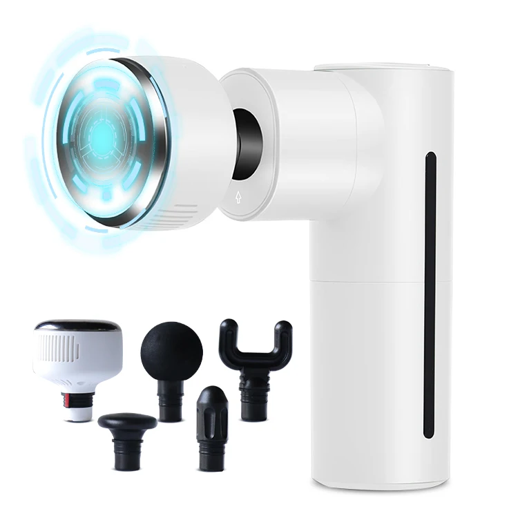 New Heating and cooling massage gun 3200rpm Handheld Percussion Muscle Massager with 2400mAh Battery and Type-C Charging