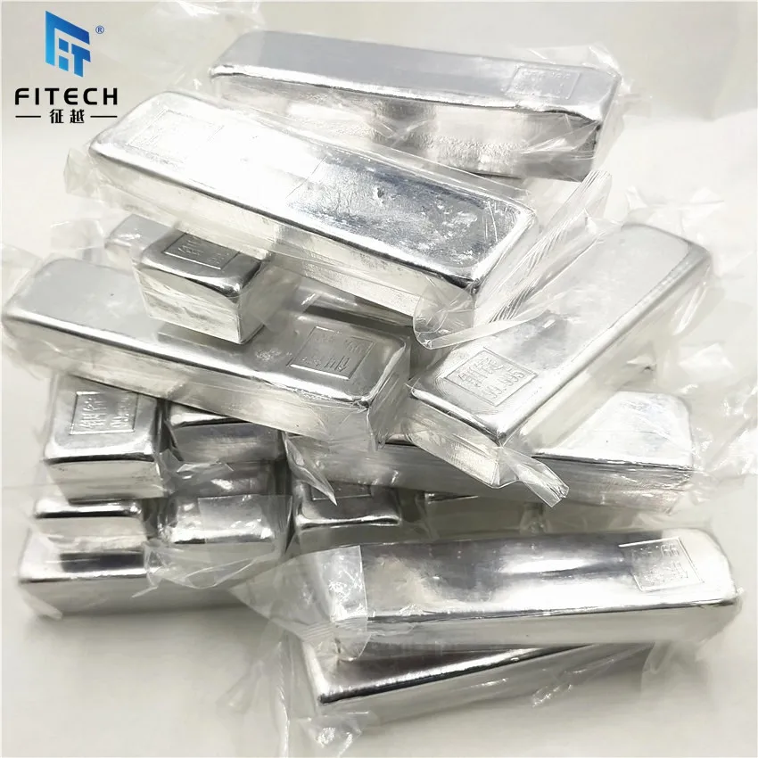 Manufacturer Indium Ingot 99.995% Purity 4n5 Indium Ingot ITO Film Use Factory Supply