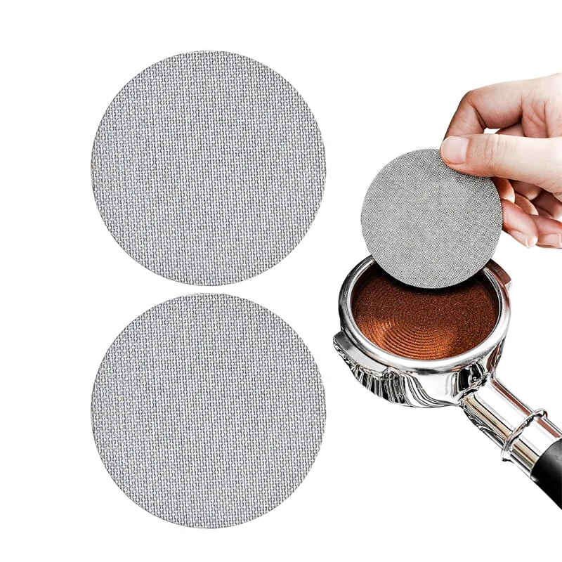 Custom Stainless Puck Screen Mesh Coffee Puck Screen Stainless Steel Disc Use Dispersion Screen Clean