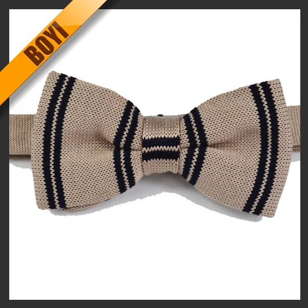 Wholesale classic knit tie for Men bowtie Silk/Polyester/cotton/wool customization