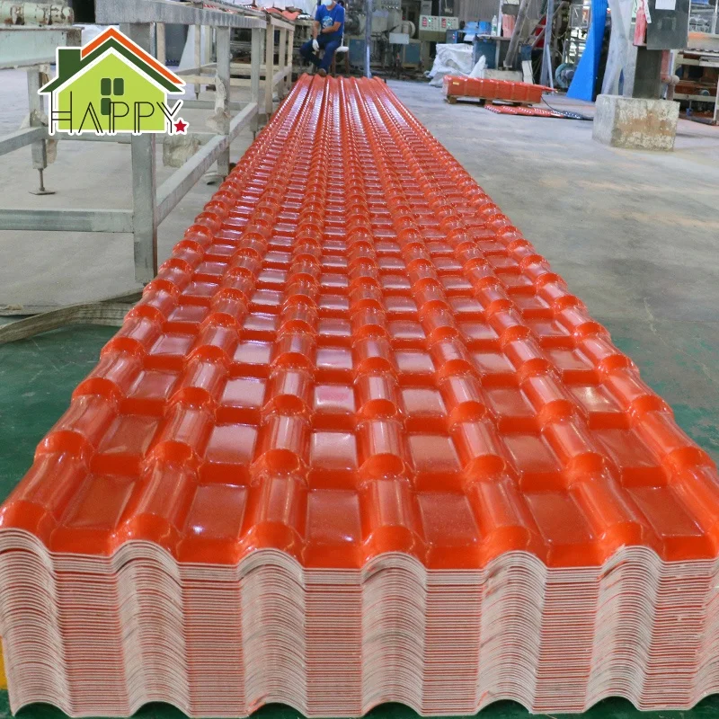 Factory Wholesale antique japanese roof tiles plastic color roof 8 feet corrugated pvc roof panels