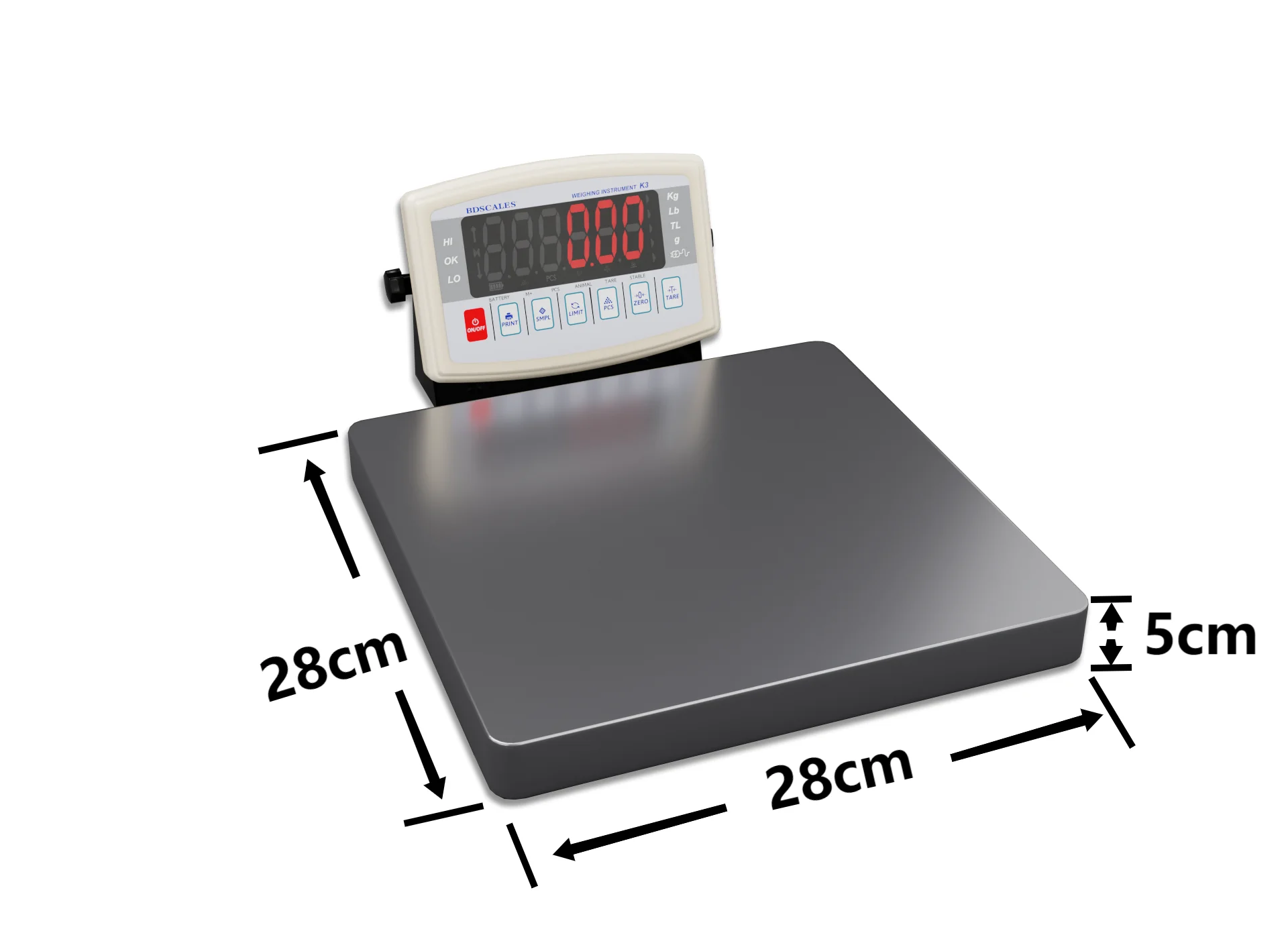 High Sensitive Iron Lining Industry Commerce Scientific Research Weighing Scale Indicator Weighing Indicator Livestock Scale