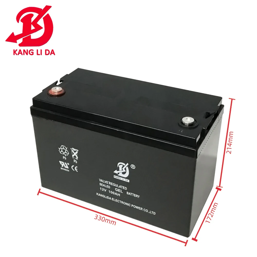 12v 100ah солнечная батарея многократного цикла глубокого заряда-разряда свинцово-кислотный аккумулятор хранения 100 Ач солнечные батареи вспомогательные батареи для чисто электрический автобус