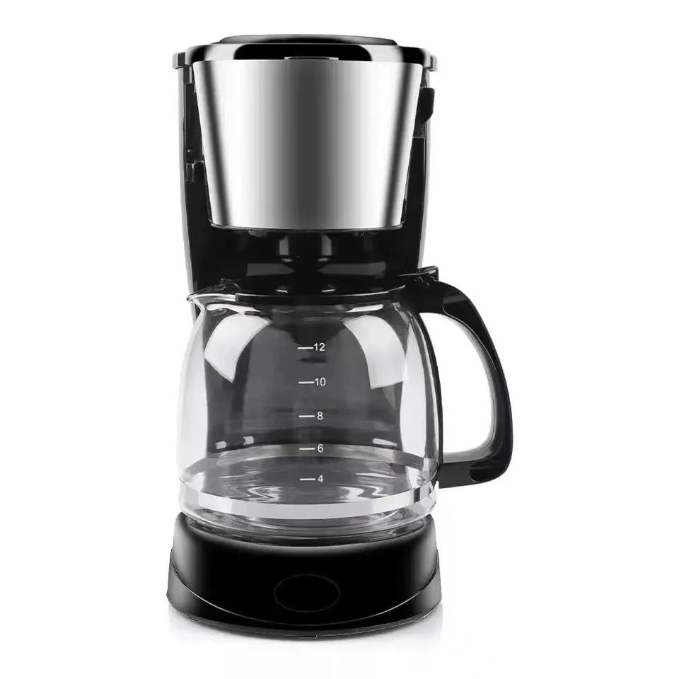 Commercial Used 1.5L Automatic Coffee Machine Electric Drip Coffee Maker With Permanent Filter