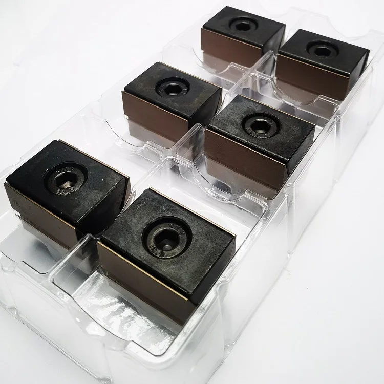 6 sets Milling Machine Vise Heavy Duty Lathe Machining cnc Vise M8 Fixturing System Clamping Fixture