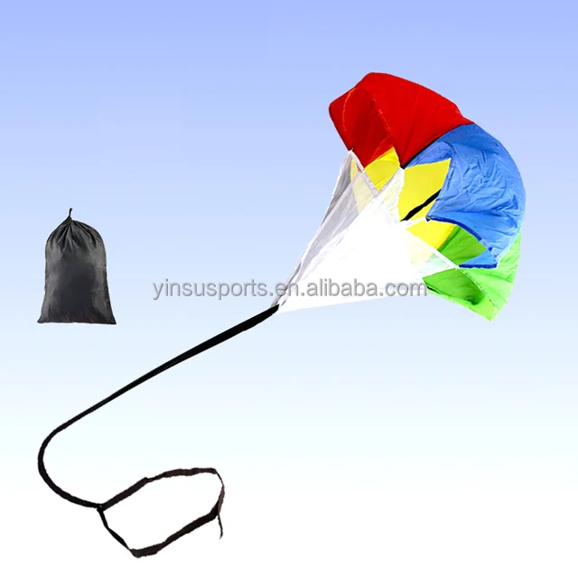 Wholesale Children Speed Chute Resistance Parachute Running Parachutes For Football Or Soccer with carry bag