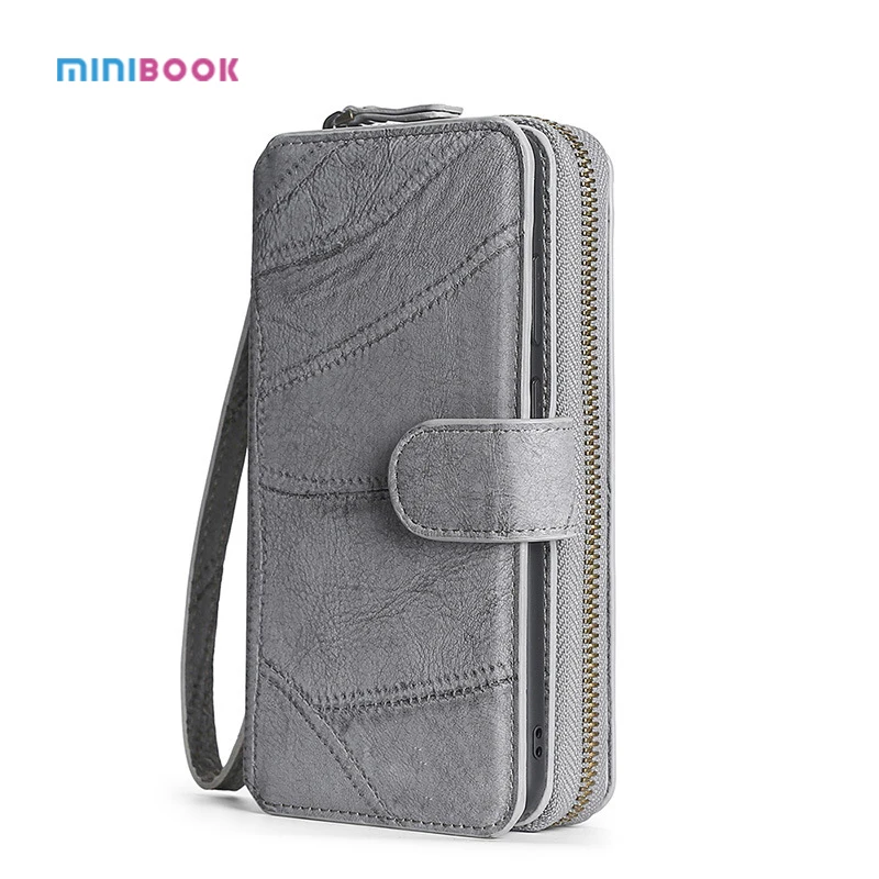 Minibook новый дизайн пользовательский кошелек многофункциональный чехол-бумажник из искусственной кожи для iphone 13 pro max