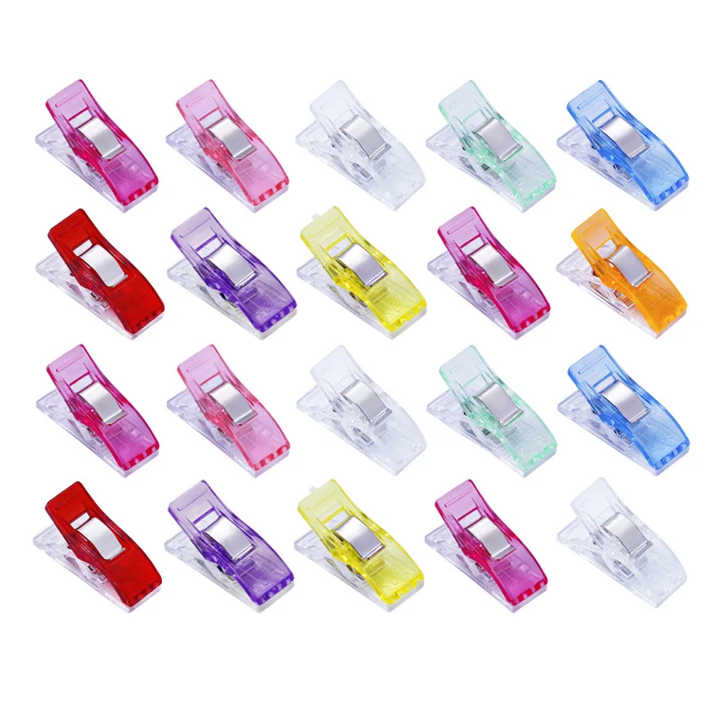 Plastic Wonder Quilting Sewing Clip Sew Binding Clamps Craft Accessories Crafting Crocheting Knitting Safety Binding Paper Clips