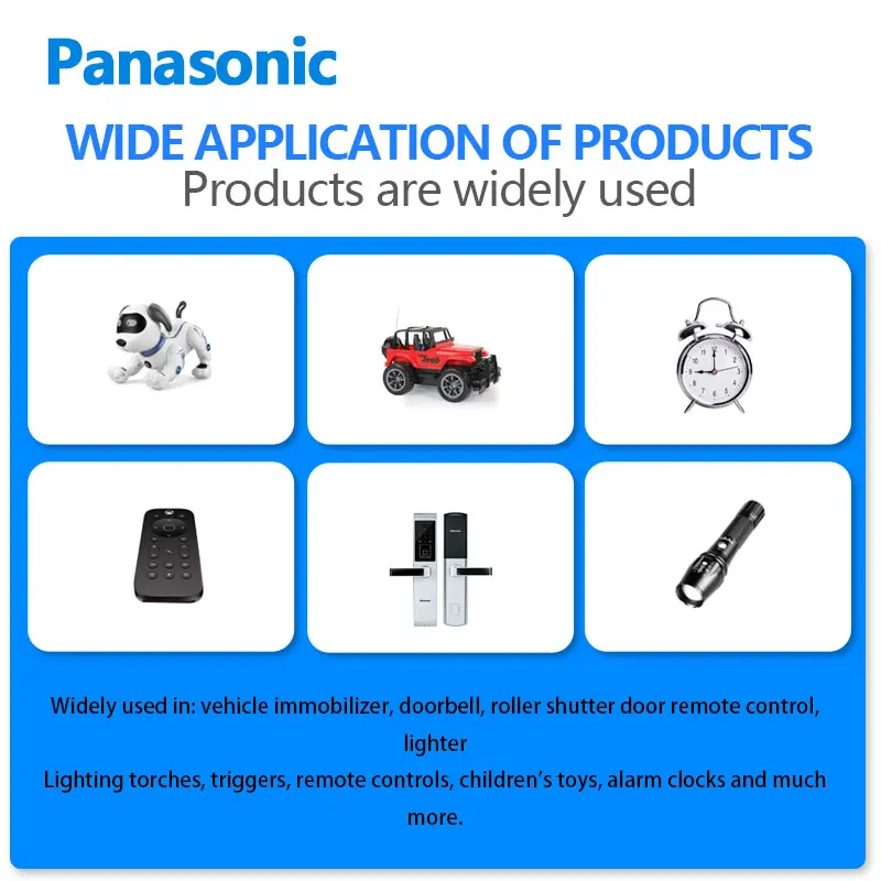 Panasonic 1 5 В AAA № 7 щелочная батарея LR03BCH/B6 для смарт-блокировки кондиционера пульт дистанционного управления