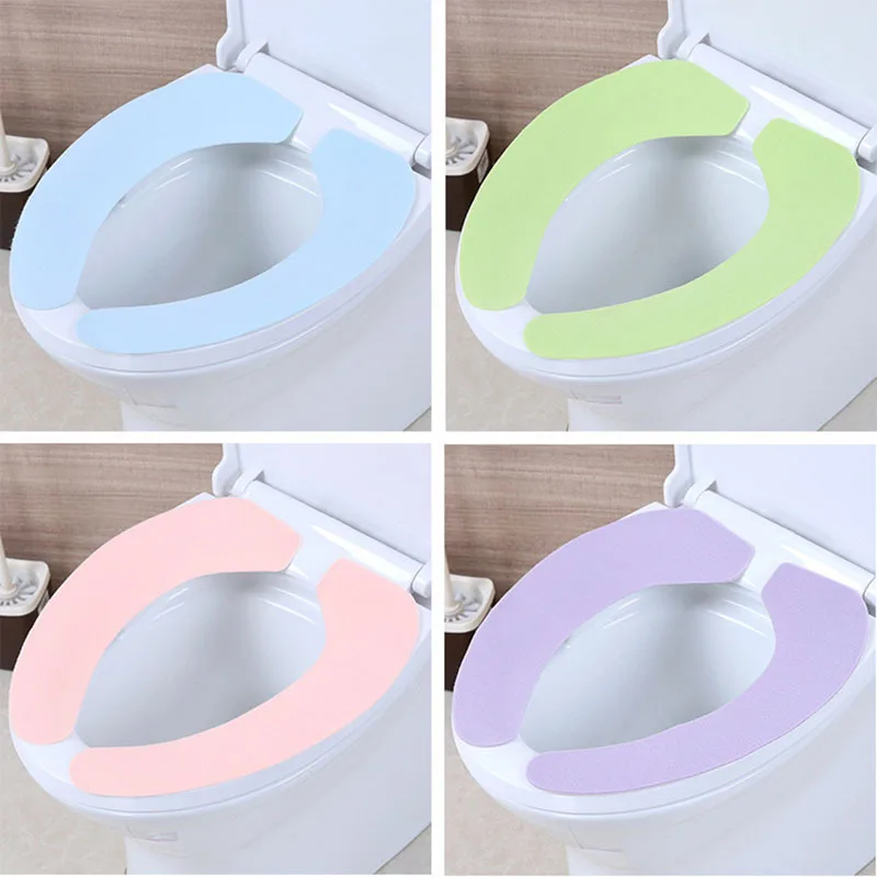 Winter toilet seat ring toilet cover toilet seat cushion paste type non marking universal