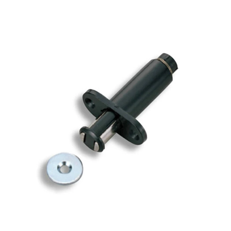  XK814-1 Black Door Stopper Magnetic Cabinet Catches Brackets Glass Clamps Closer For Kitchen Cupboard Furniture
