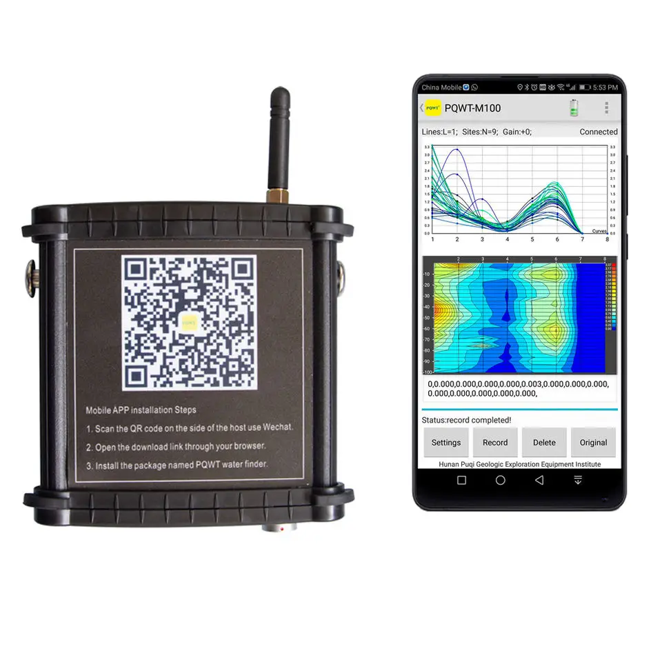 New 100m Meters Adjustable Water Detection Equipment Water Locator