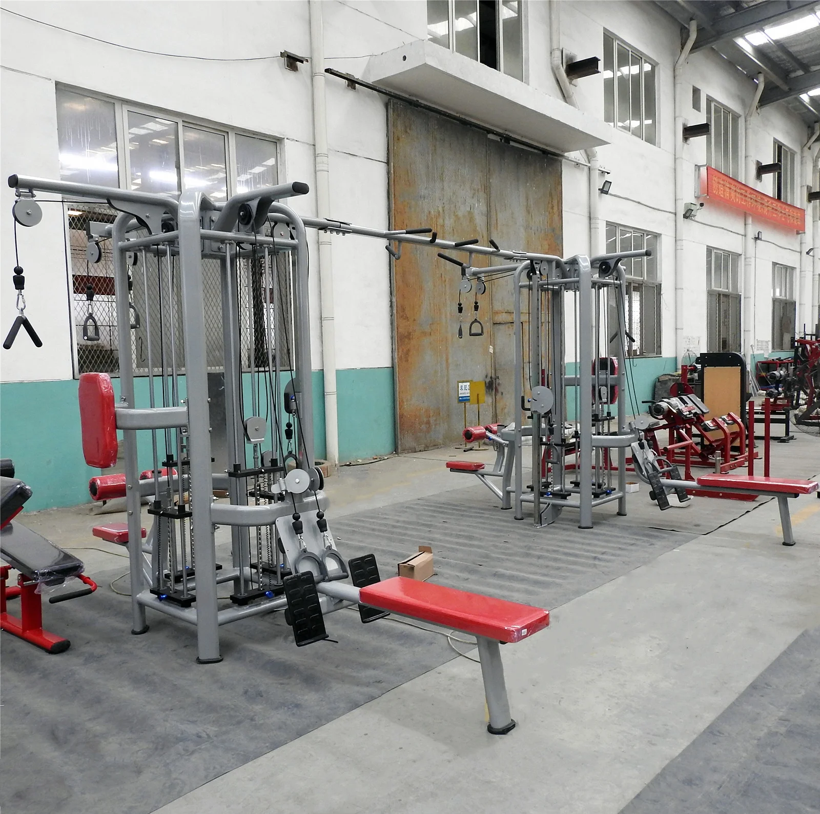 Custom Gym Multi Station 8 Jungle Station Life Multi Fitness Equipment M-1 BASIC TRAINER