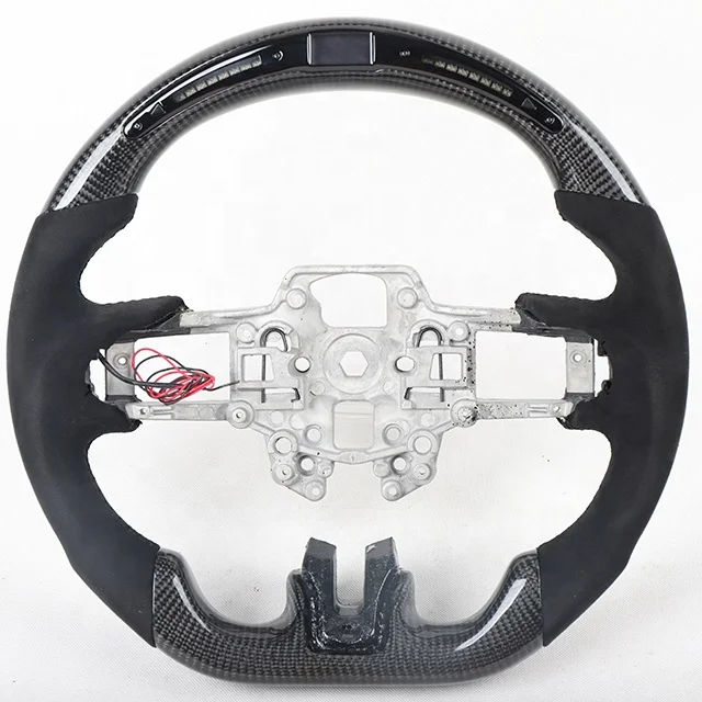 LED Carbon Fiber Steering Wheel For Ford 2018 Mustang High Quality Steering Wheel Customization