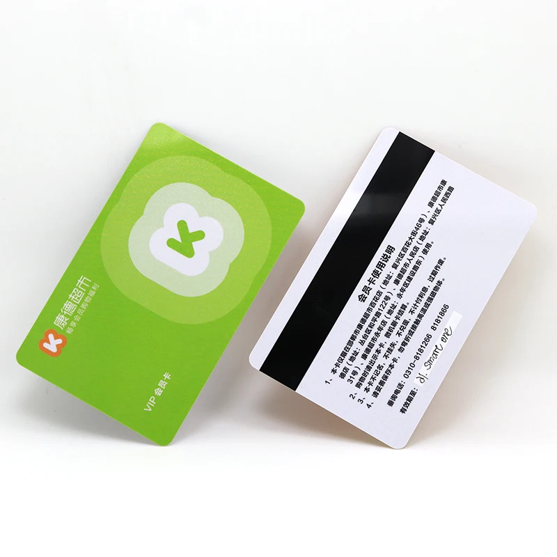 Горячий штамп с УФ-логотипом штрих-кода ПВХ RFID NFC визитные карточки VIP