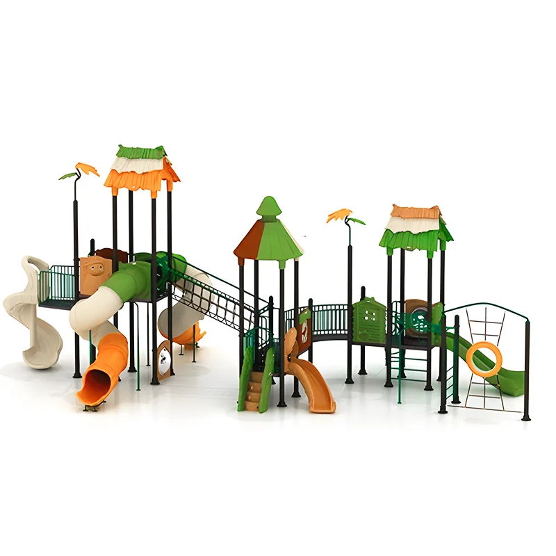 Custom Cheap Plastic Tube Rides and Slide for Kids Outdoor Garden Park Playground Swing Set Playhouse for School Occasions