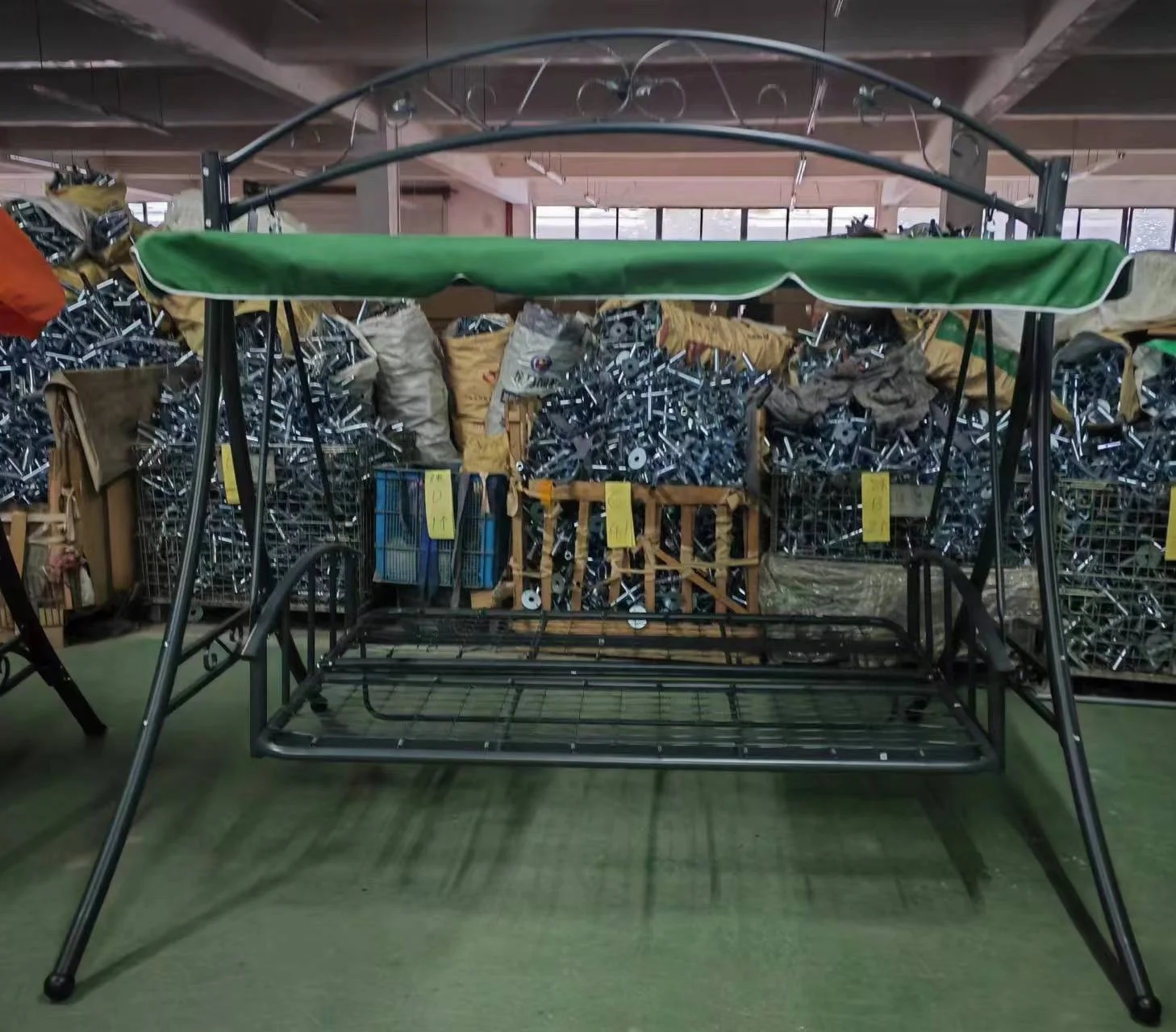 outdoor 3 person 3 seats patio porch swing