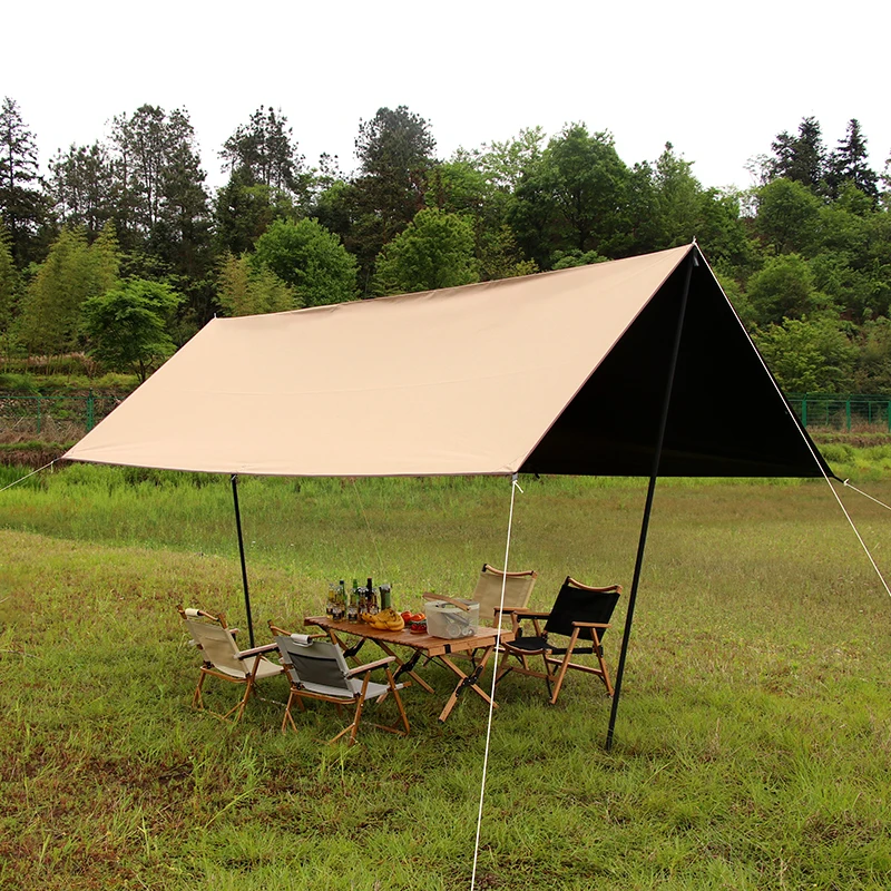 Outdoor Fly tarp Camping Canopy Outdoor Picnic Uv50+ Protection Sunshade Fishing Bbq Shelter Tarp Beach Tent