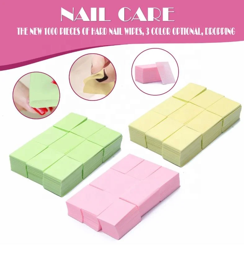 Manicure Napkins Soak Off Gel Nail Cotton  Towel Soft And Not Drop Wool Nail Art Polish Remover Pads