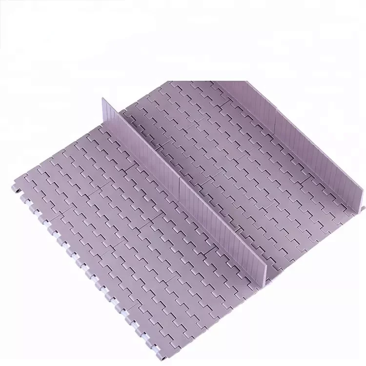 VISION Partially replaceable plastic PVC PP POM modular belt pvc conveyor belt