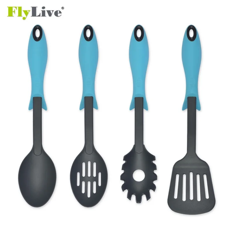 
6 Piece Set Nonstick Cookware Bakeware Elevate Kitchen Utensil Set of Flylive Factory Cooking Tool Sets Home Kitchen 