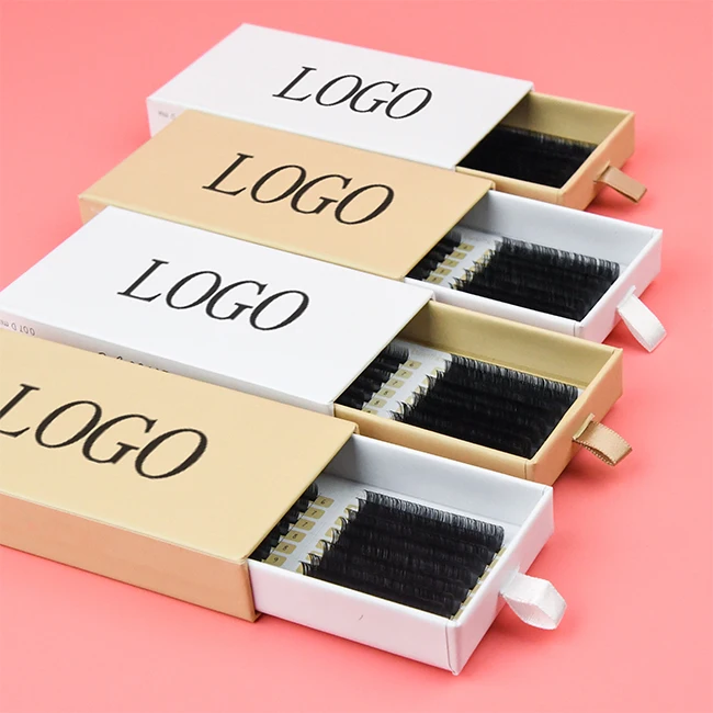 lash trays cc fluffy cashmere eyelash extensions 0.03 0.05 0.07 0.10mm matte black soft Mega volume lash vendors