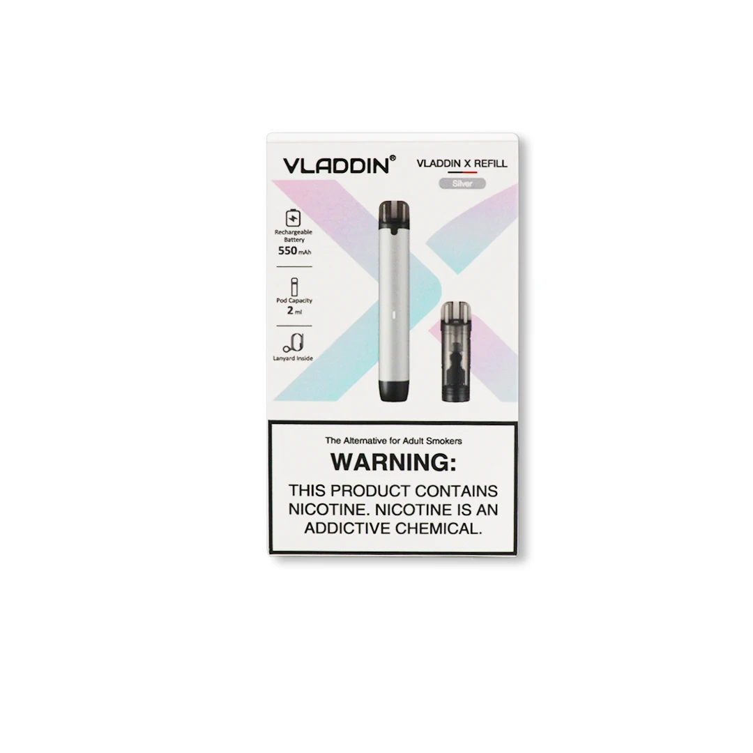 Быстрая зарядка оптом Vape Vapeman фабрика Vladdin X Pod 550 мАч 2 мл набор для