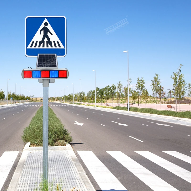 The Newest 2021 police amber emergency door warning light bar flashing for car solar powered traffic led road warning light