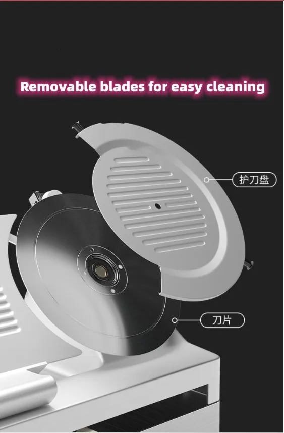 Low Price Of Manufacturer Automatic Dual motor multi-function Meat Slicer Meat Cutting Machine