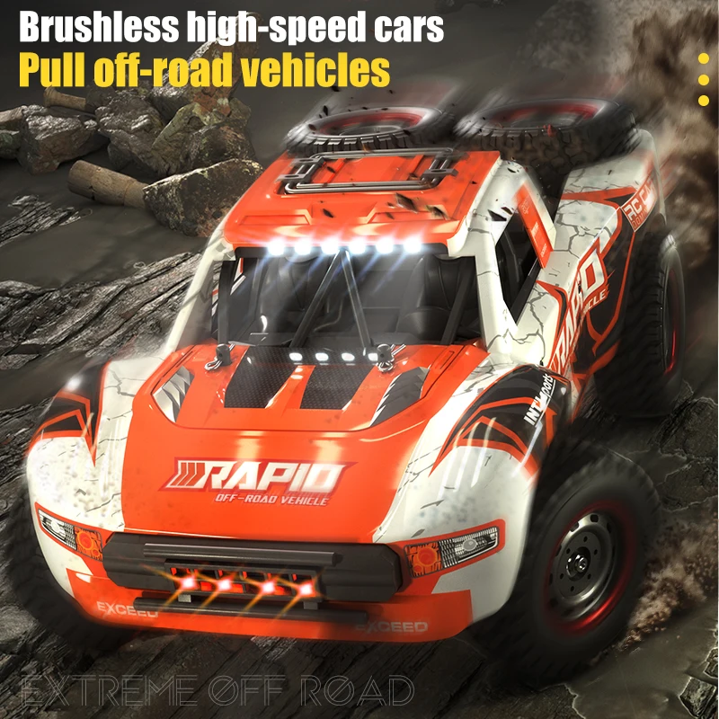 New racing vehicle 70km/h rc car drift rc car 4x4 high speed off road 120m brushless strong power