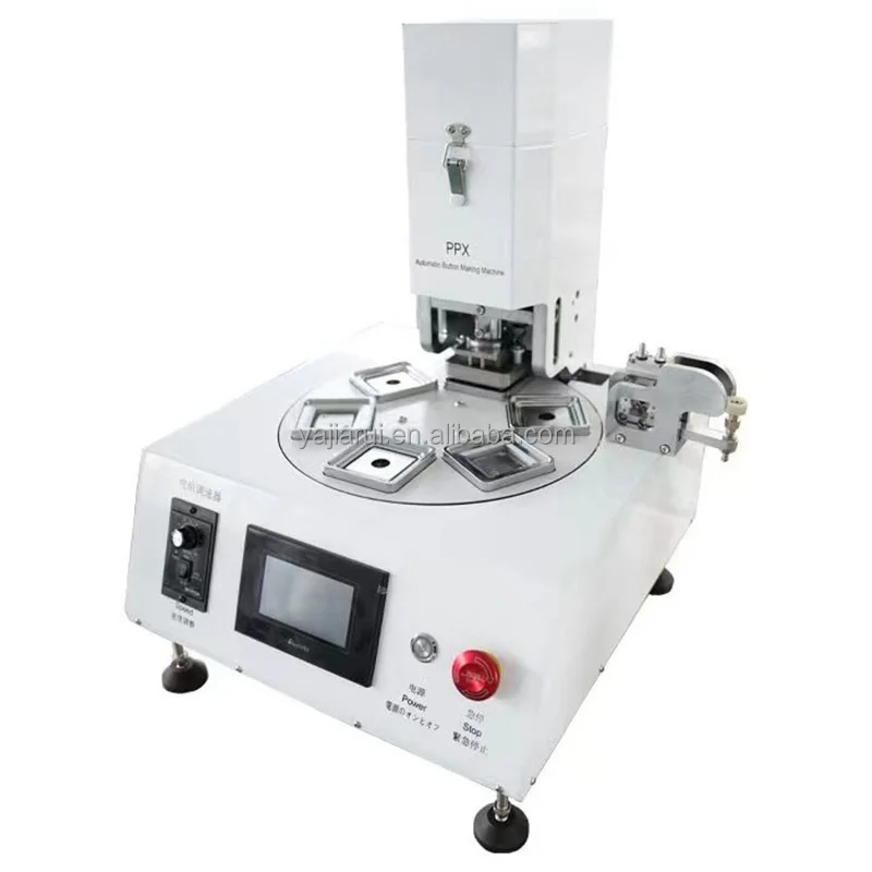 High Quality 50*50Mm Electric Pneumatic Fridge Magnet Making Machine for Maker