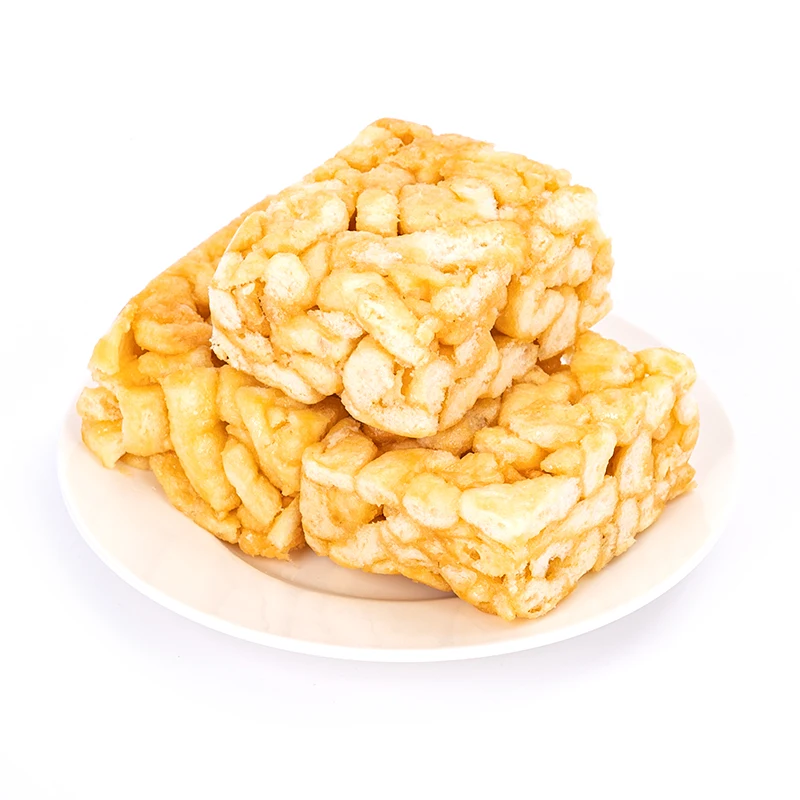 Brown Sugar/Egg Flavour Sachima Healthy Food Famous Chinese Snack Cracker Soft Sachima