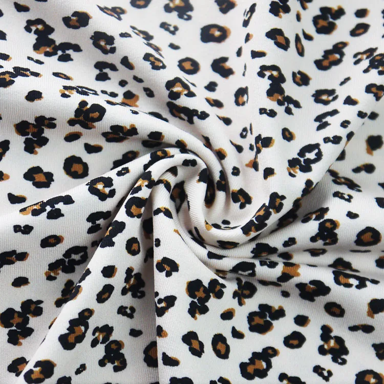 Fashion 80%nylon 20%spandex spots design swimsuit printed fabric