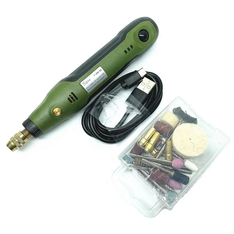 Мини фрезерная почвообрабатывающая машина инструмент DIY Дырокол P500-23 Регулируемая скорость литиевая батарея перезаряжаемая миниатюрная электрическая дрель