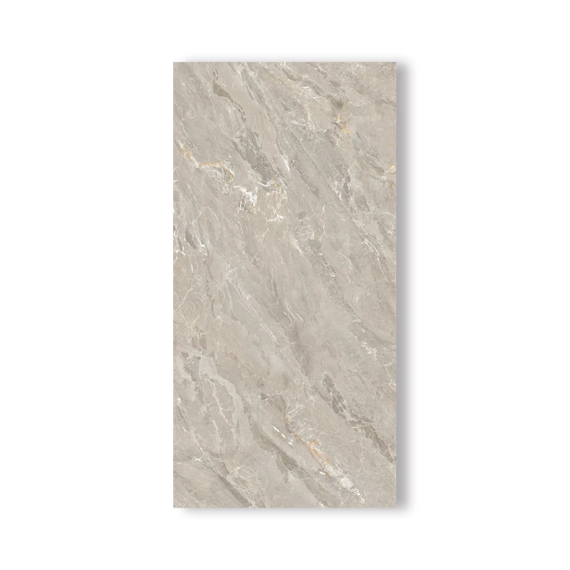 Made in China 750x1500 Cream Color Full Glazed Polished Tiles Factory Direct Marble Floor Wall Tile For Living Room