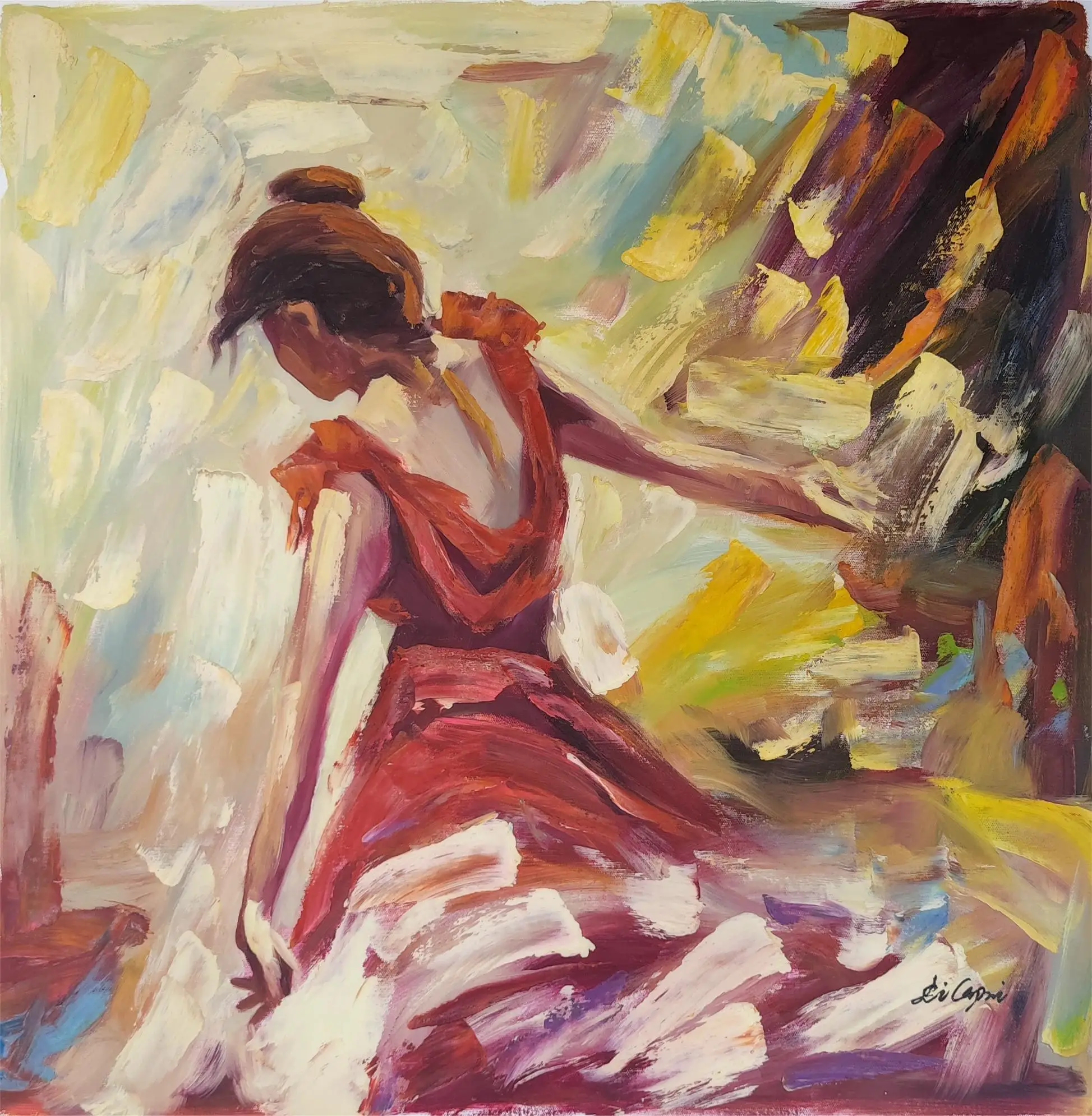 Custom Handpainted Famous Paintings on Canvas Classical Oil Medium Supporting Different Periods