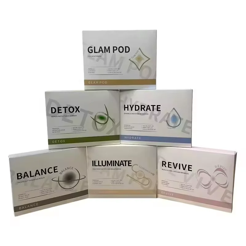 Newest 7 Types Oxygen Facial Machine Pods Kit Oxygen Pods Capsule Co2 Bubble Oxygenation Pods Skin Care