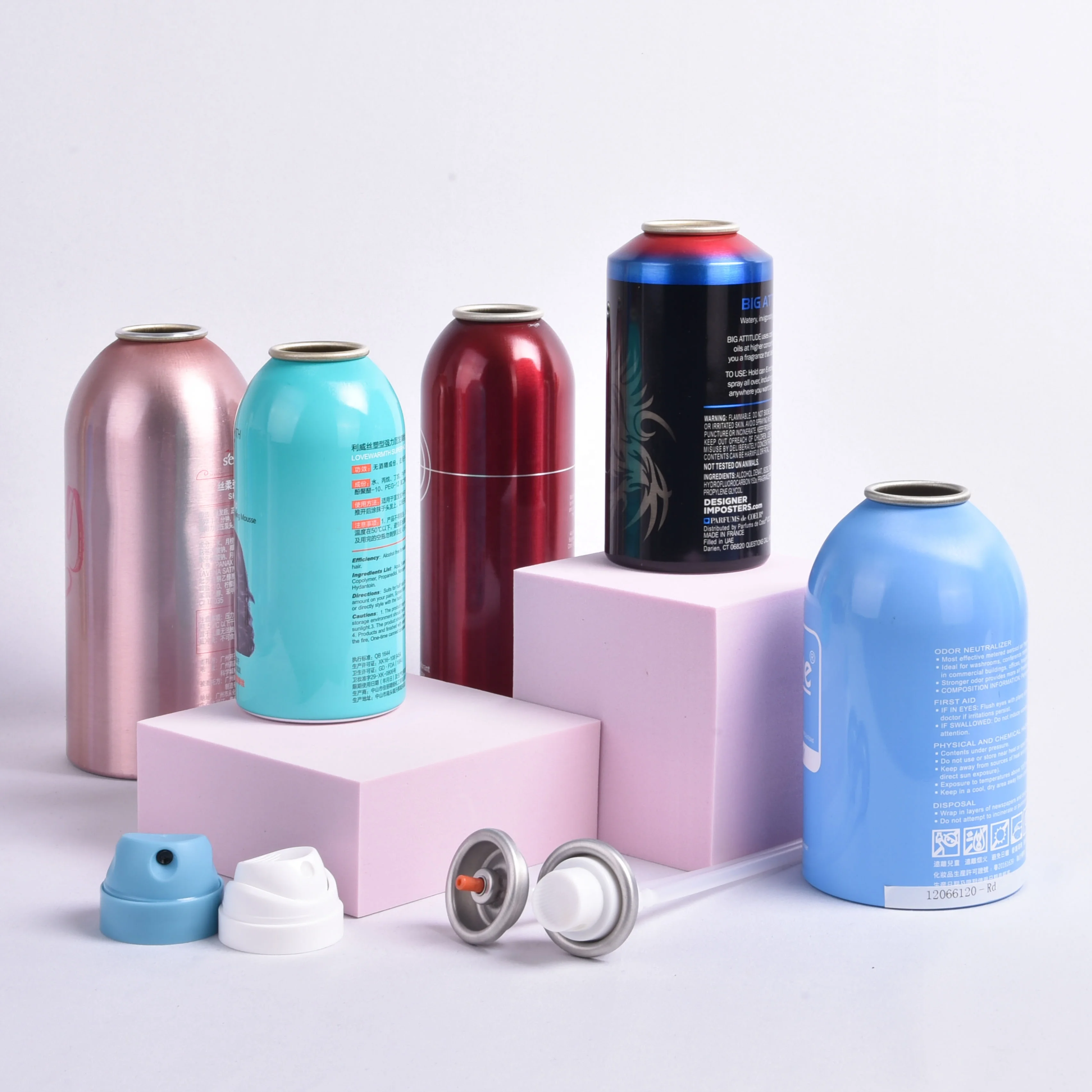 Package Supplier Aluminum Aersol Can 35ml 200ml 250ml 400ml Smoke Detector Tester Spray Can Refrigerant R134a Aerosol Cans China