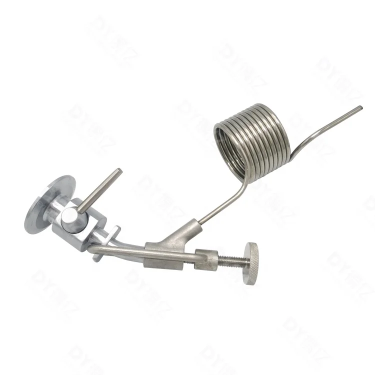 Deyi Stainless Steel 304 Sanitary Pigtail Coil beer Defoamer Sampling Valve for beer fermenter