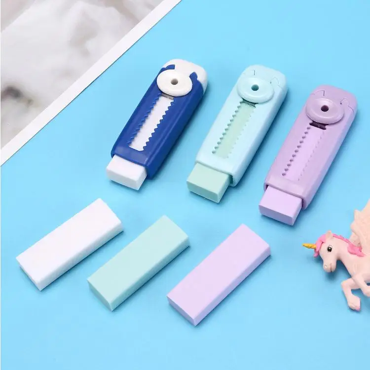 X1030-1 Convenient Design Kids Eraser Cute Eraser Set Rubber Eraser School Stationery Wholesale