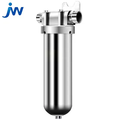 High quality 10 ' 20' 30'  inch brass sediment   Whole house large flow main pipeline Stainless steel pre-filter housing