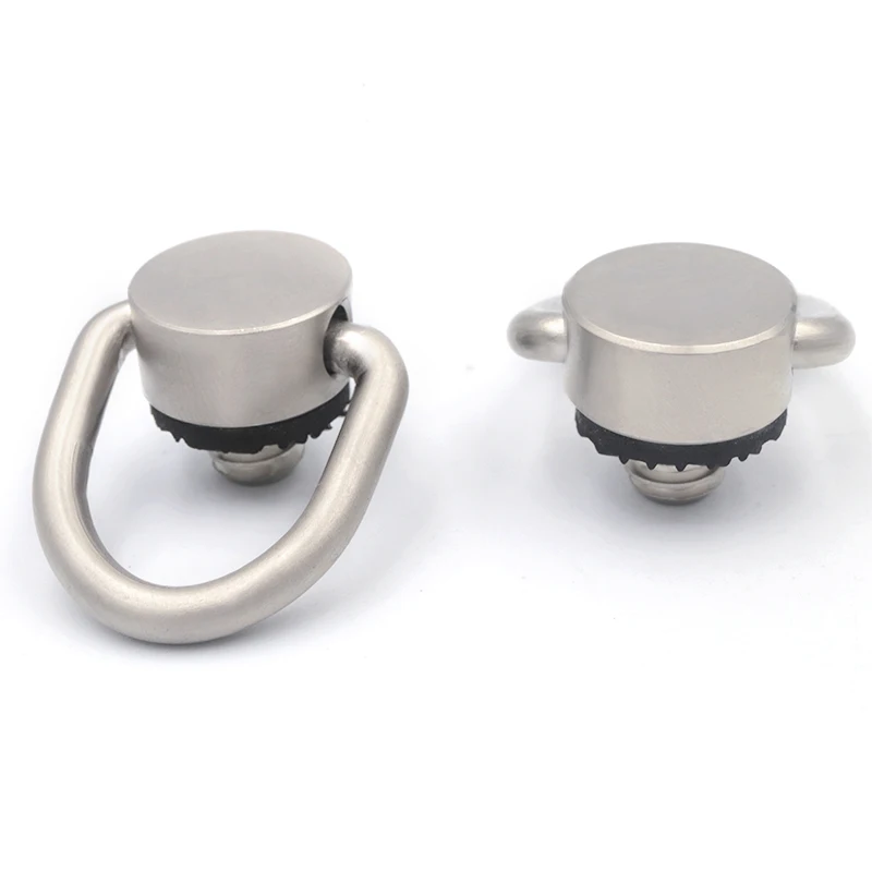 TENGDAFEI available in large quantiti1/4 stainless steel d ring mounting accessory camera quick release screw for DSLR camera