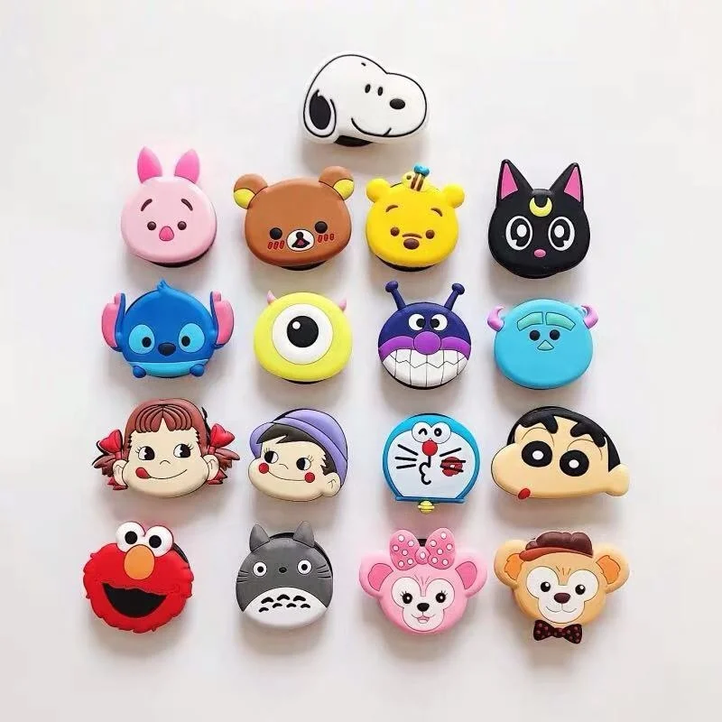 
Factory cartoon soft cute mobile phone holder stand air cushion bracket accessories 