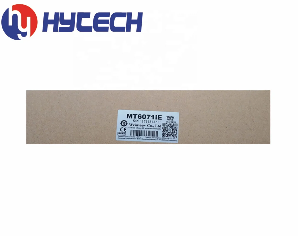 Original Weinview 7 Inch HMI TFT LCD Touch Screen Panel Weintek MT6071IE 1WV