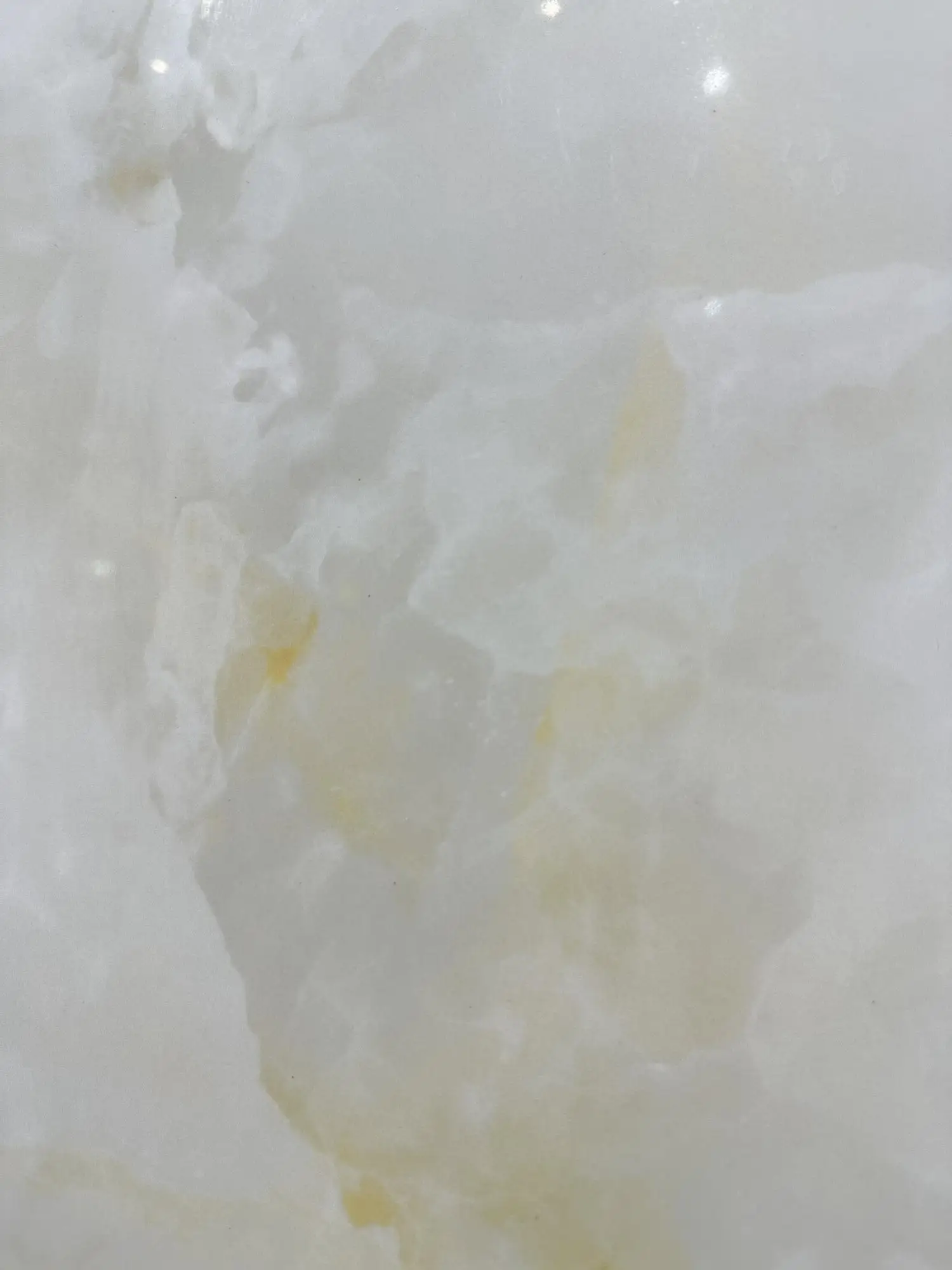 White Sintered Stone Panel Wall Cladding Stone Artificial Onyx Slab White Onyx Slab