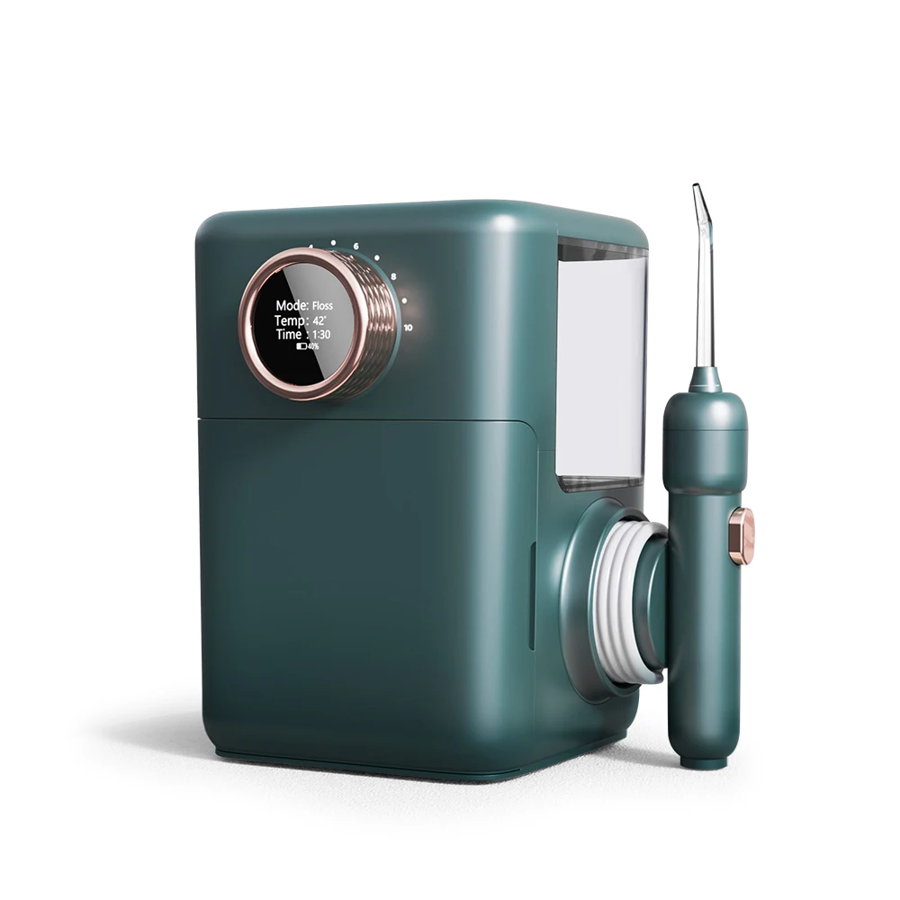 USB Rechargeable LCD Screen Oral Irrigator Family Home Set Dental Care Teeth Whitening Water Flosser With UV Disinfection