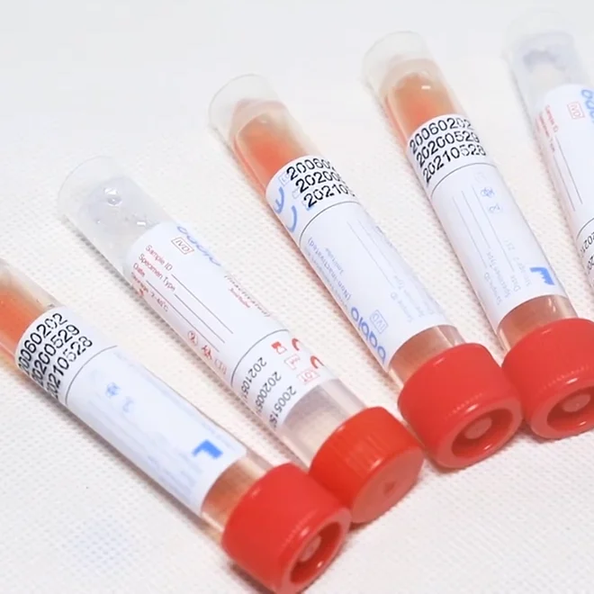 Factory Price Non-inactivated/inactivated Transport Medium Viral Sampling Tube with Cotton Swab