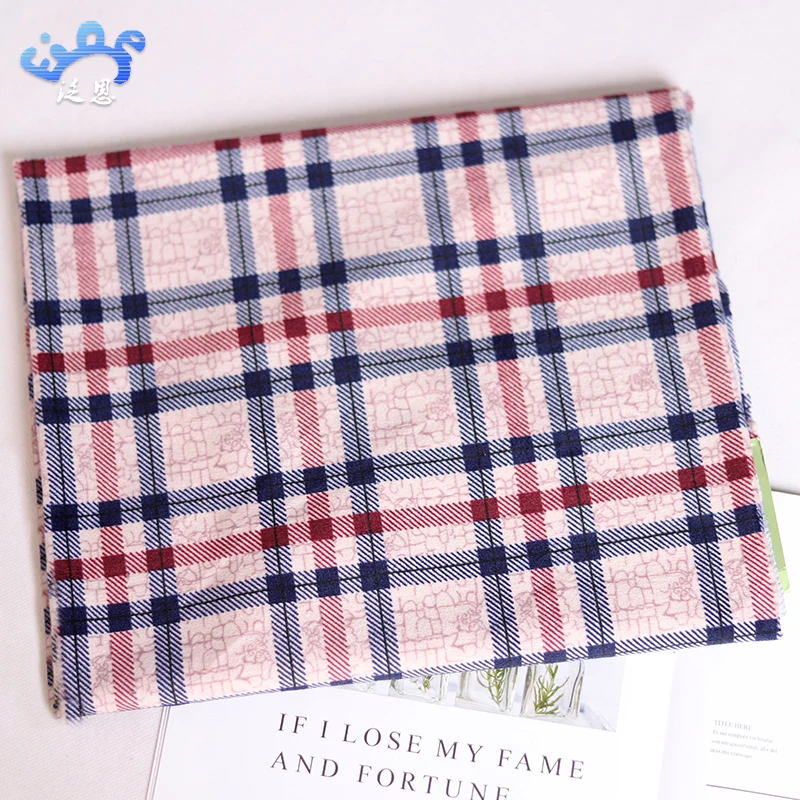 Custom digital printing Customized Flannel fleece  cushion  polyester micro-fiber printed fabric