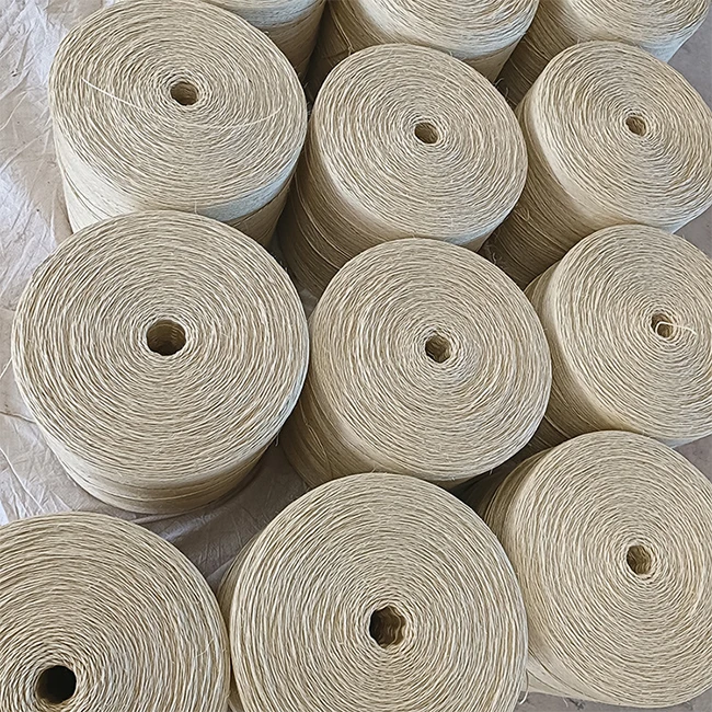 Natural sisal yarn, wire rope core, DIY decoration, construction raw materials